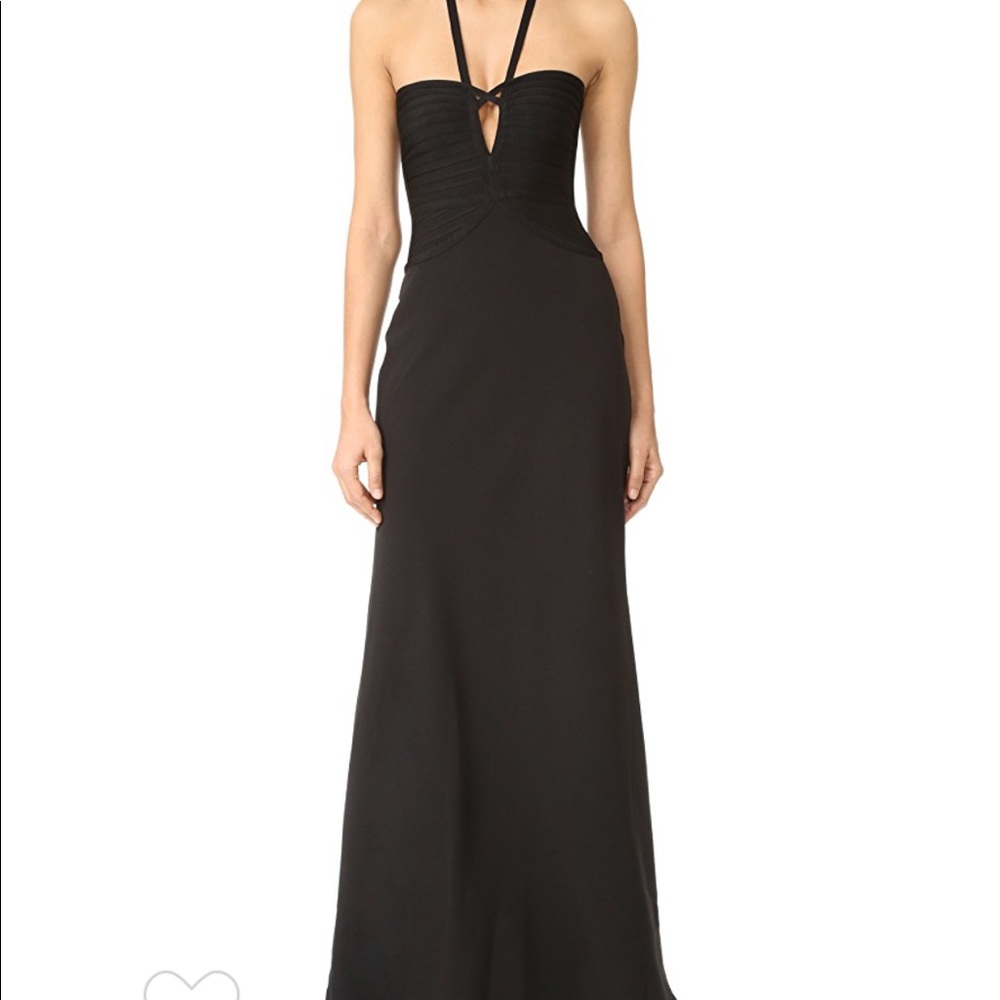 Hervé Léger Noemi dress black sz M